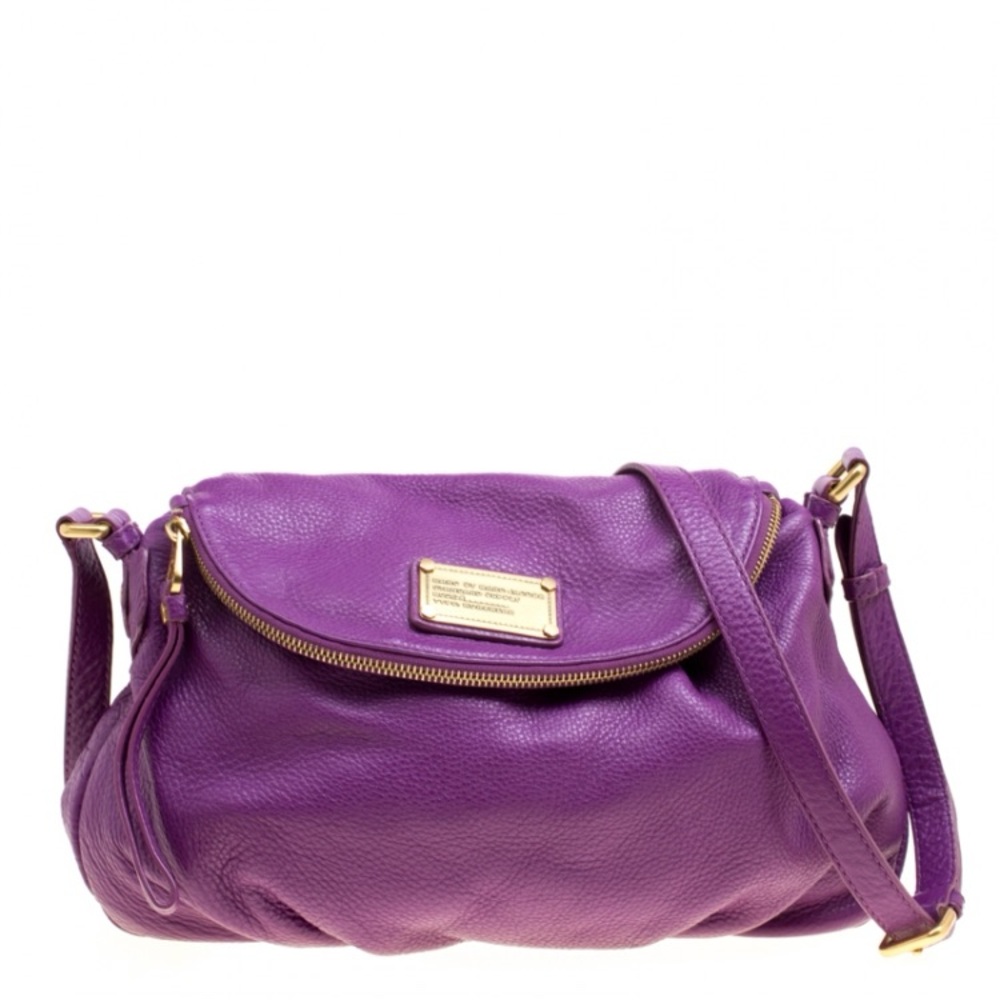 Marc Jacobs Purple Leather Women's Bag
